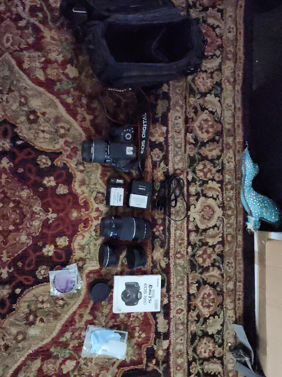 Canon EOS T5i Camera with Lenses and Accessories