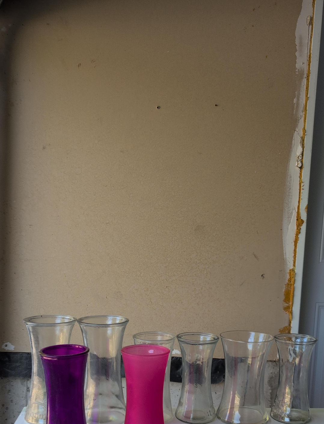 Assorted Glass Vases - Purple & Pink Accents thumbnail