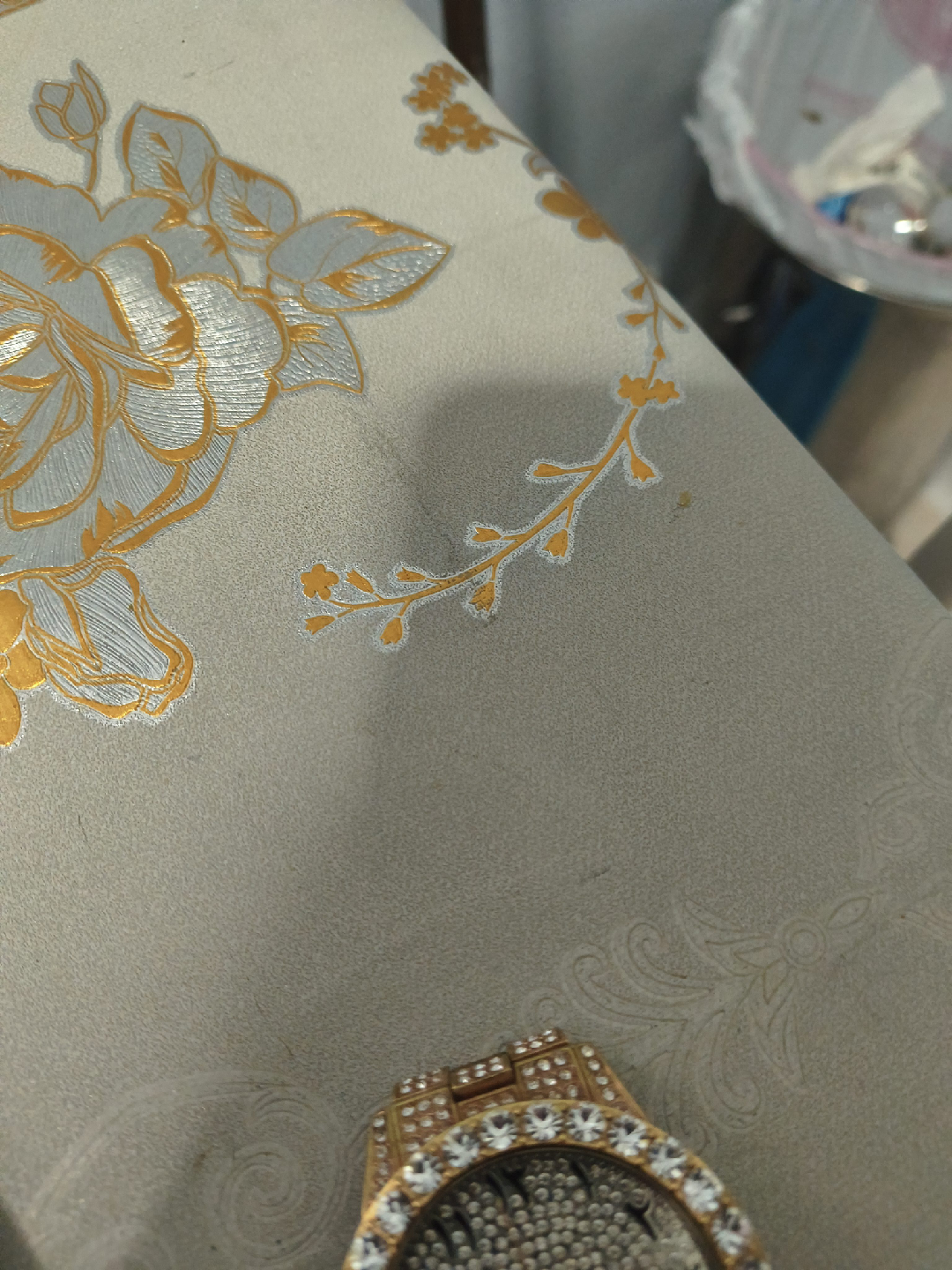 Gold and Diamond Watch