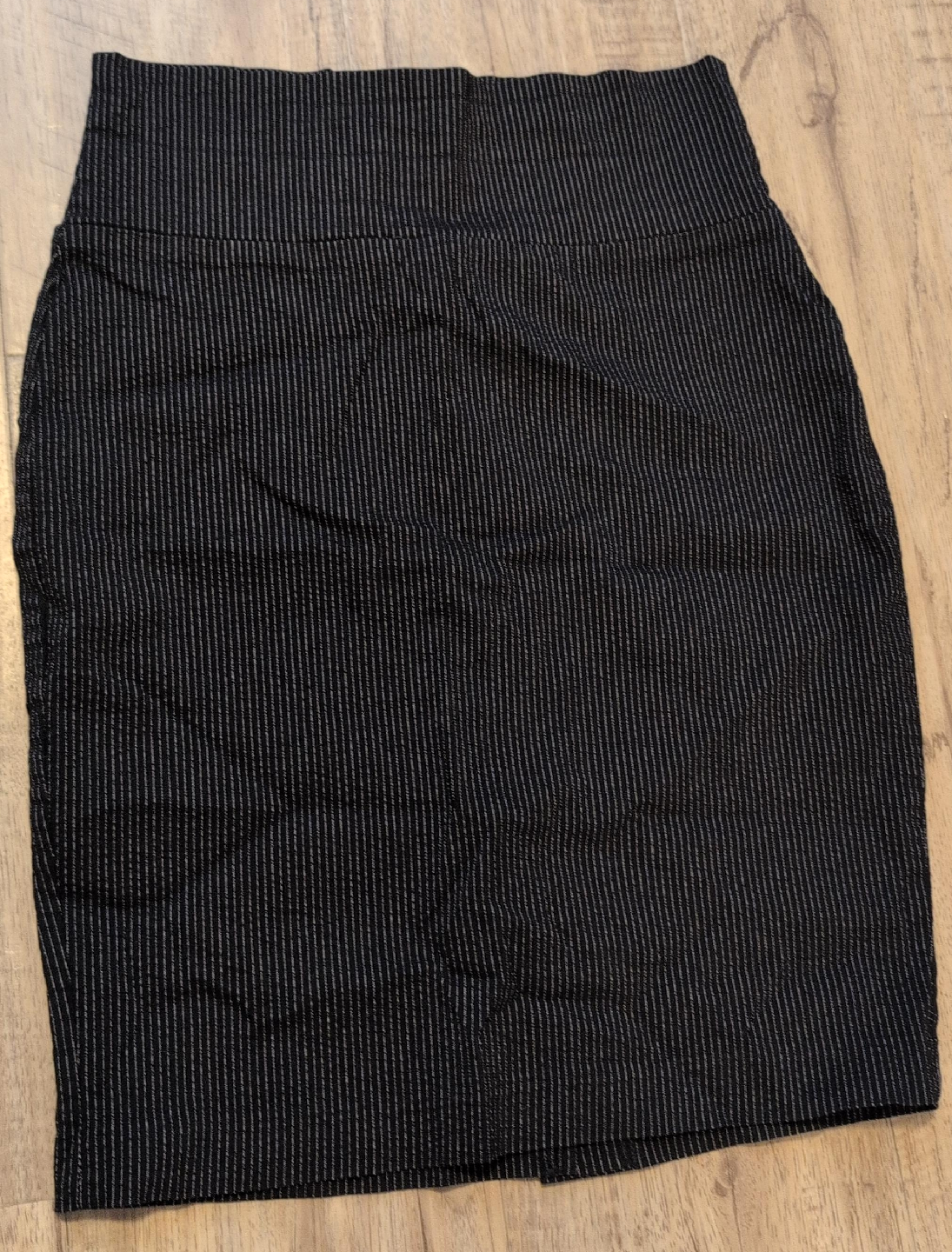 Black Pinstripe Skirt thumbnail