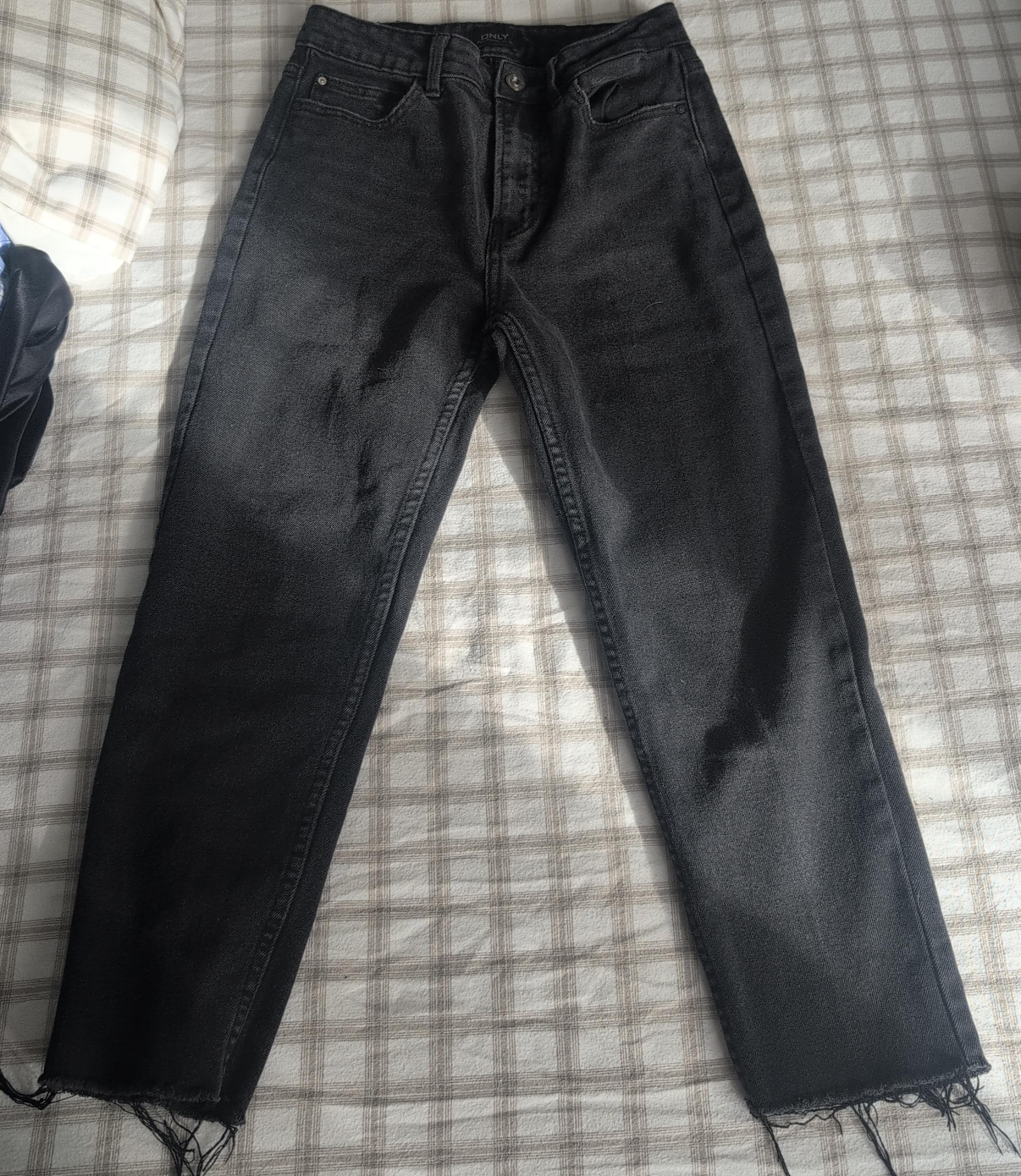 ONLY Black Denim Jeans - Size 27 thumbnail