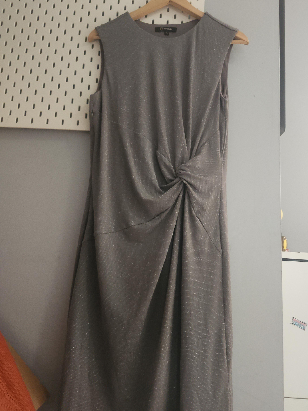 ankle grey dress thumbnail