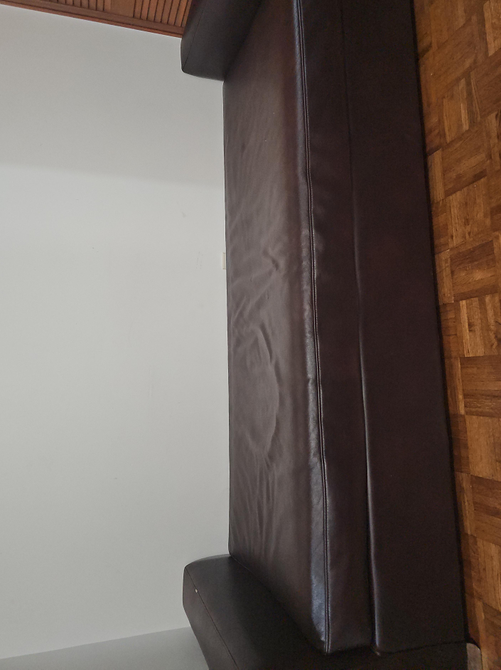 Brown Leather Sofa thumbnail