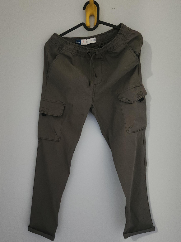 Old Navy Green Cargo Pants - Size 14/16 thumbnail