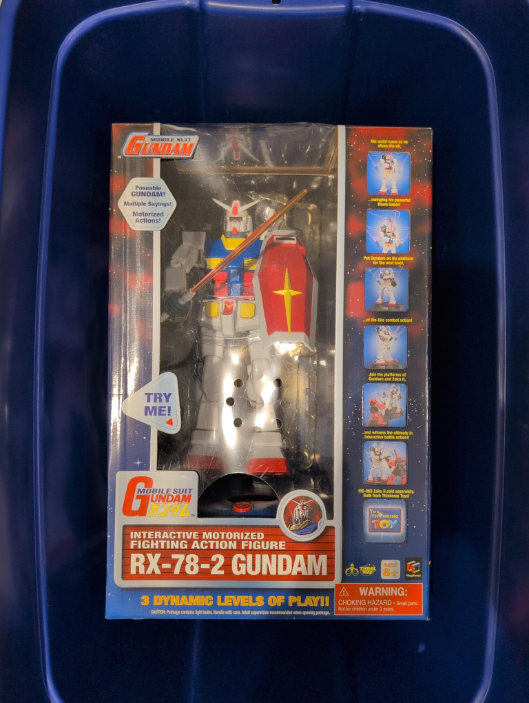 Interactive Motorized RX-78-2 Gundam Action Figure thumbnail