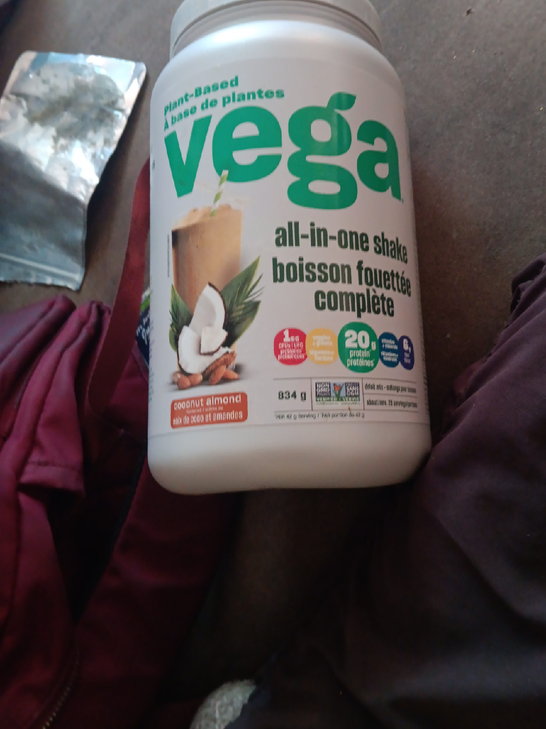Vega All-in-One Shake Coconut Almond thumbnail