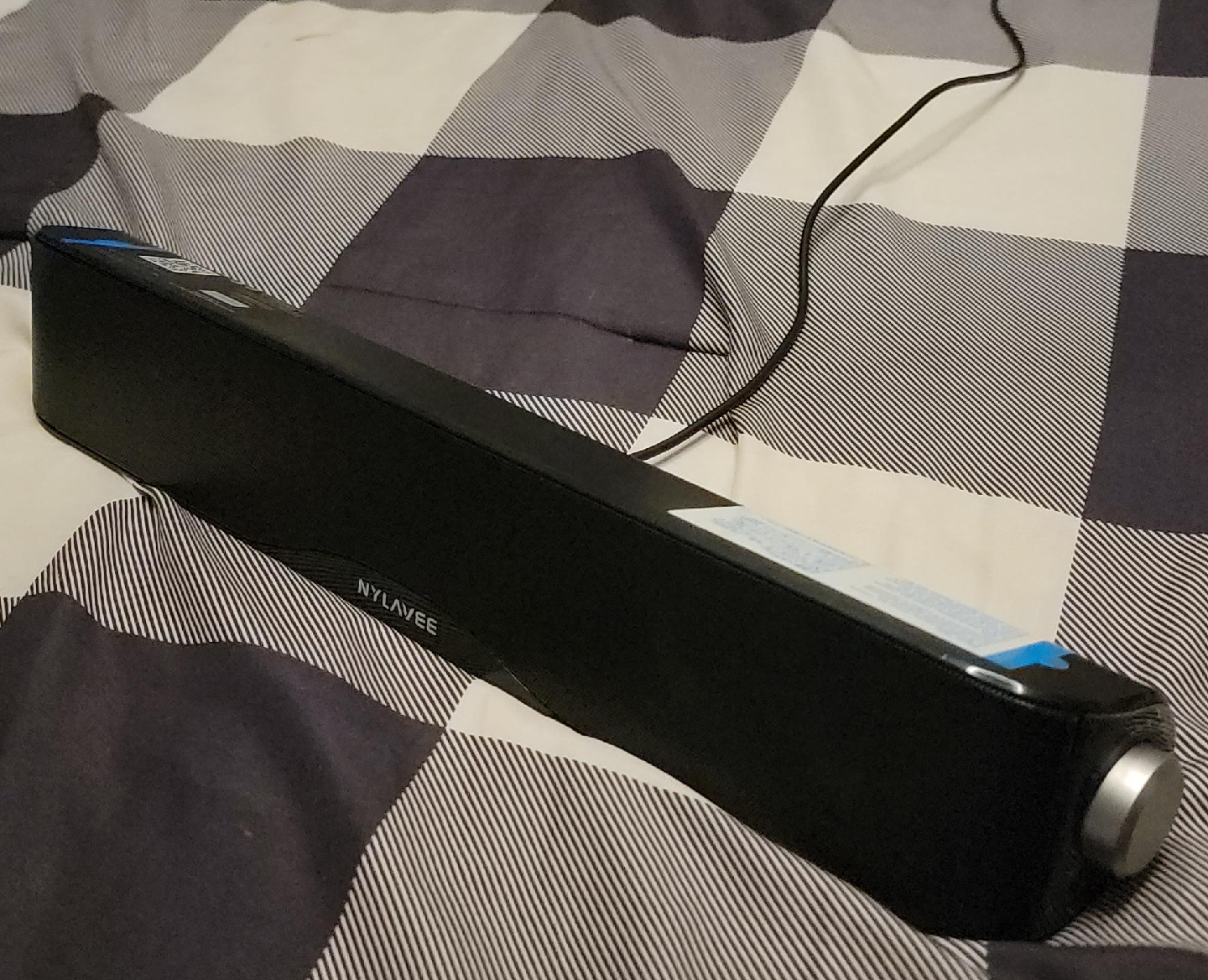 Nylavee Computer Soundbar - Black