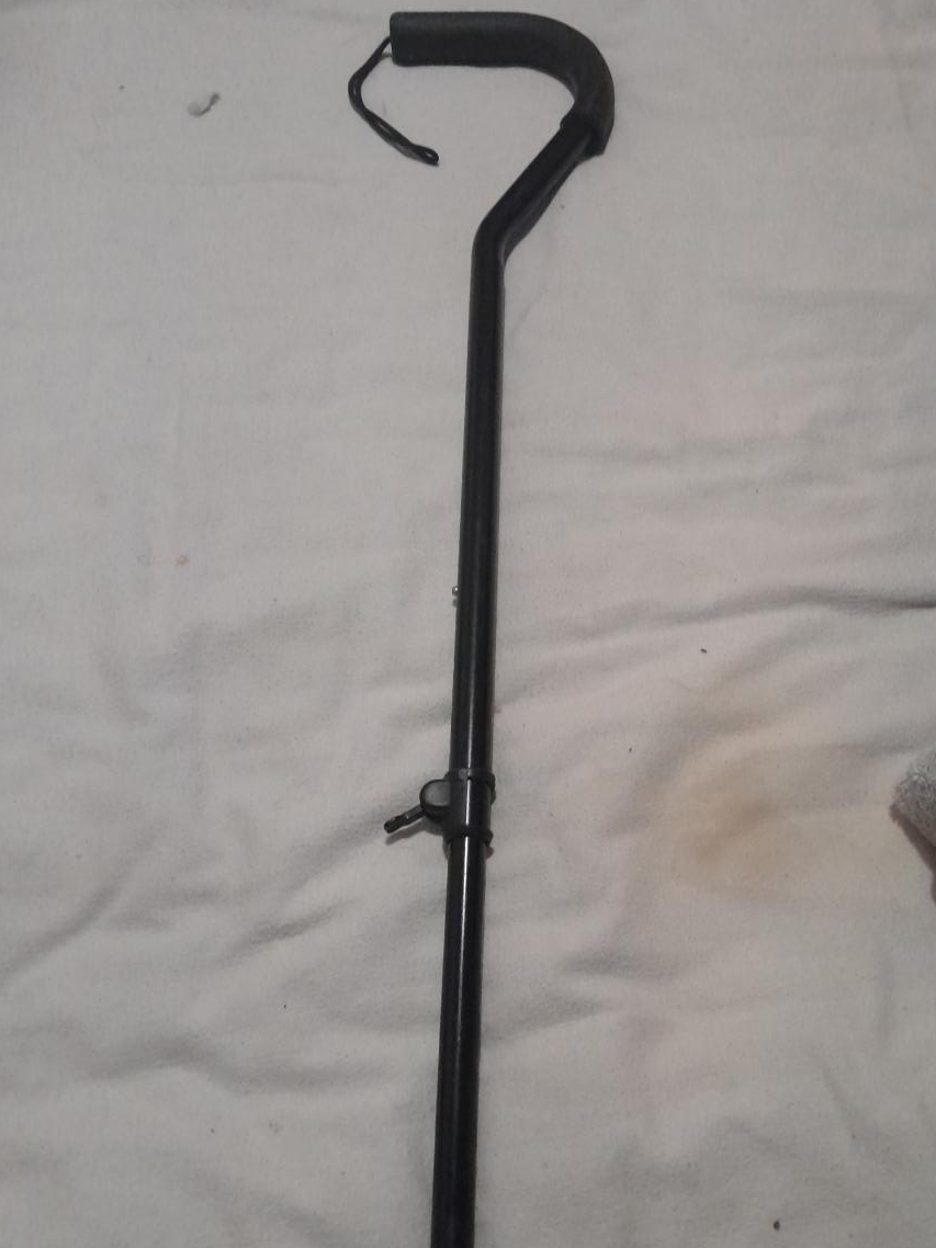 Black Adjustable Walking Cane thumbnail