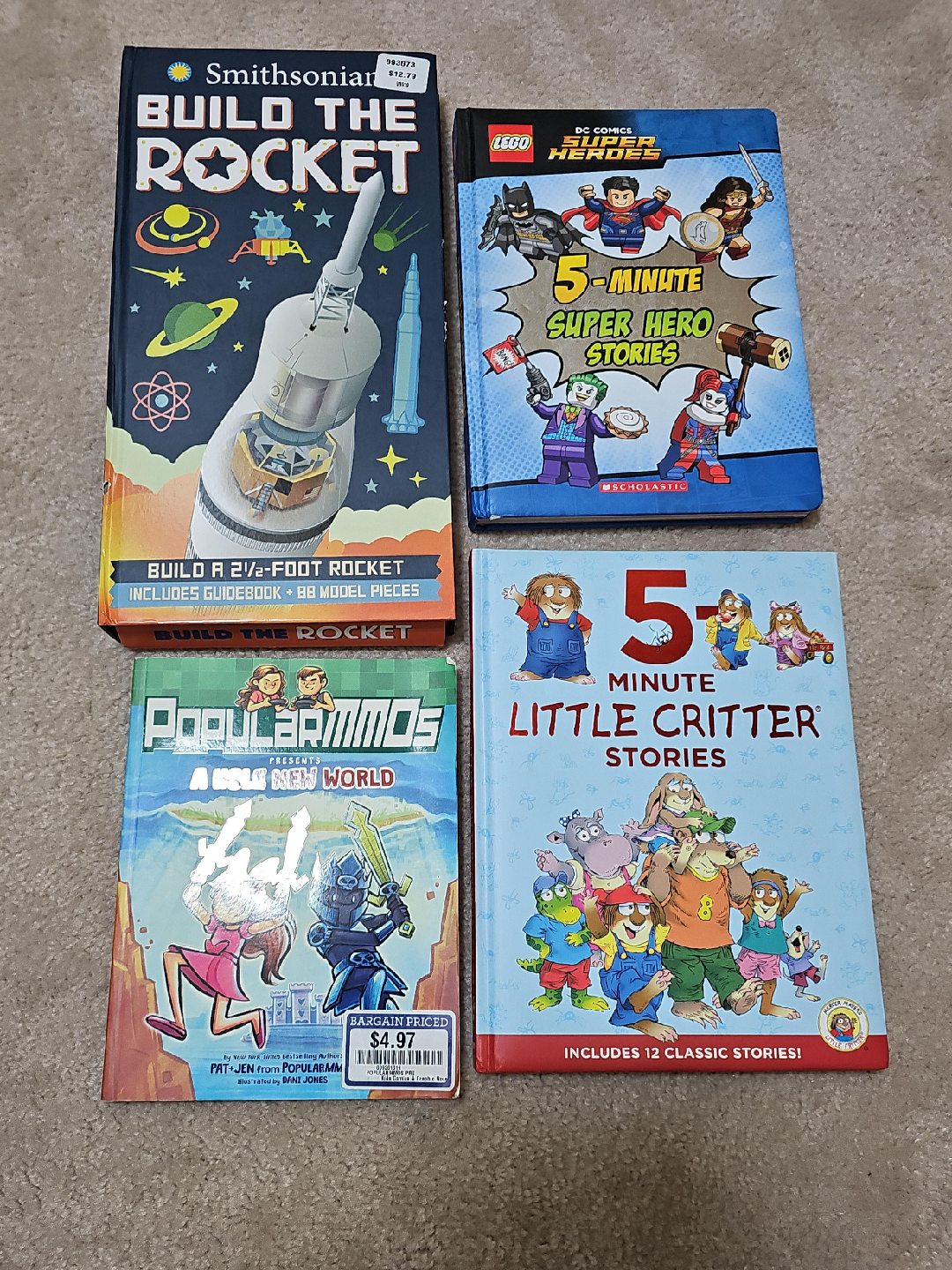 Kids' Books: Smithsonian, Lego, Popularmmos, Little Critter thumbnail