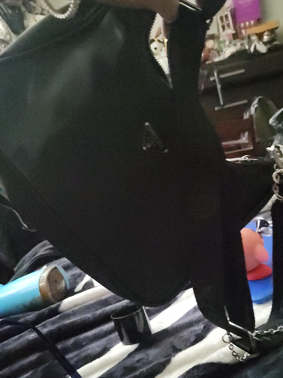 Prada Black Nylon Shoulder Bag thumbnail