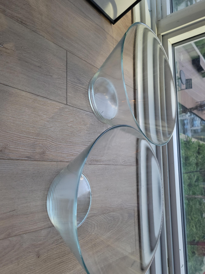 IKEA Serving Bowl - Clear Glass, 28cm thumbnail