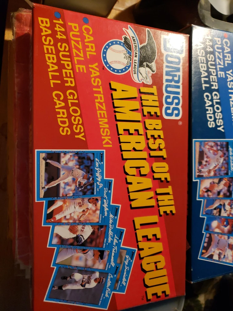 Donruss The Best of the American League Baseball Cards 1990 🥕 thumbnail