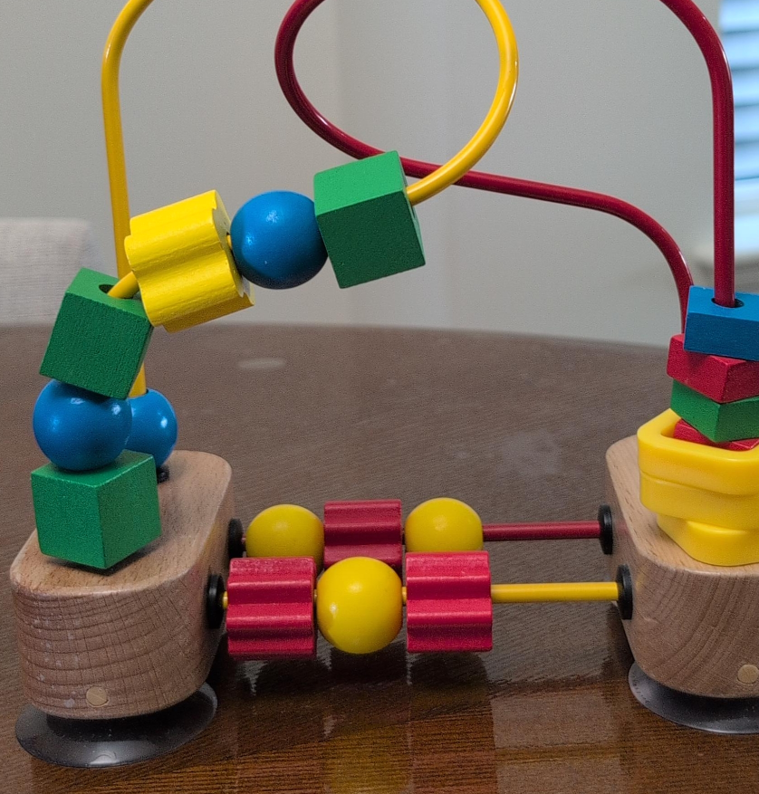 Wooden Bead Maze Toy thumbnail