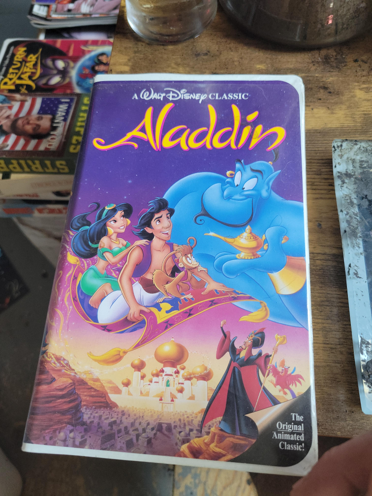 Walt Disney Classic Aladdin VHS Tape