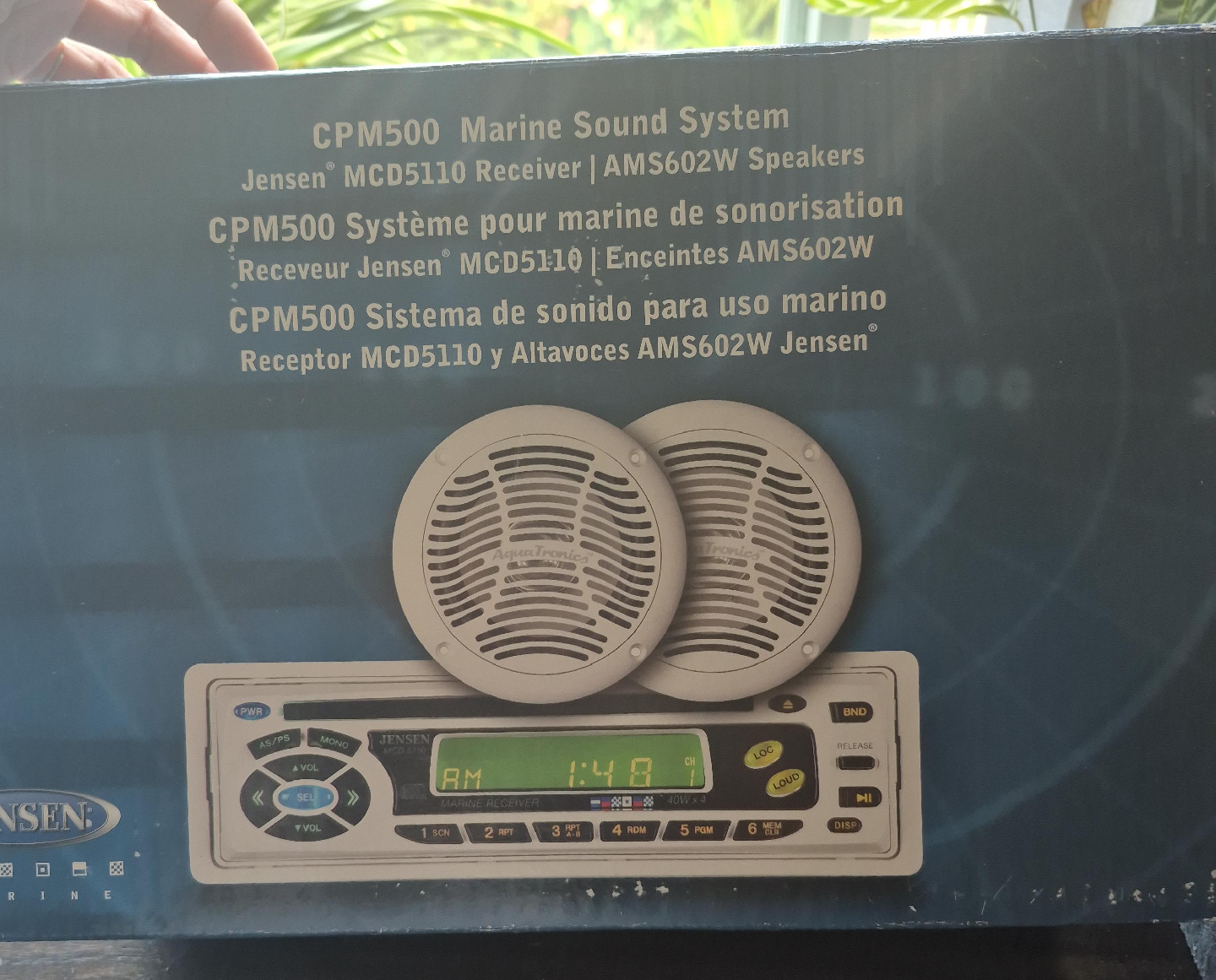 Jensen CPM500 Marine Sound System thumbnail