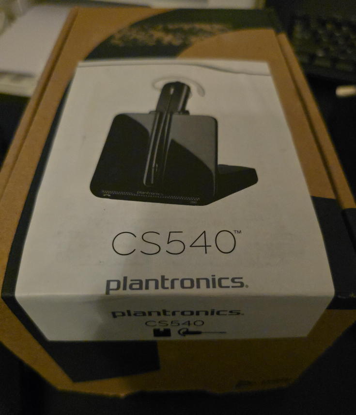 Plantronics CS540 Wireless Headset - Like New! thumbnail