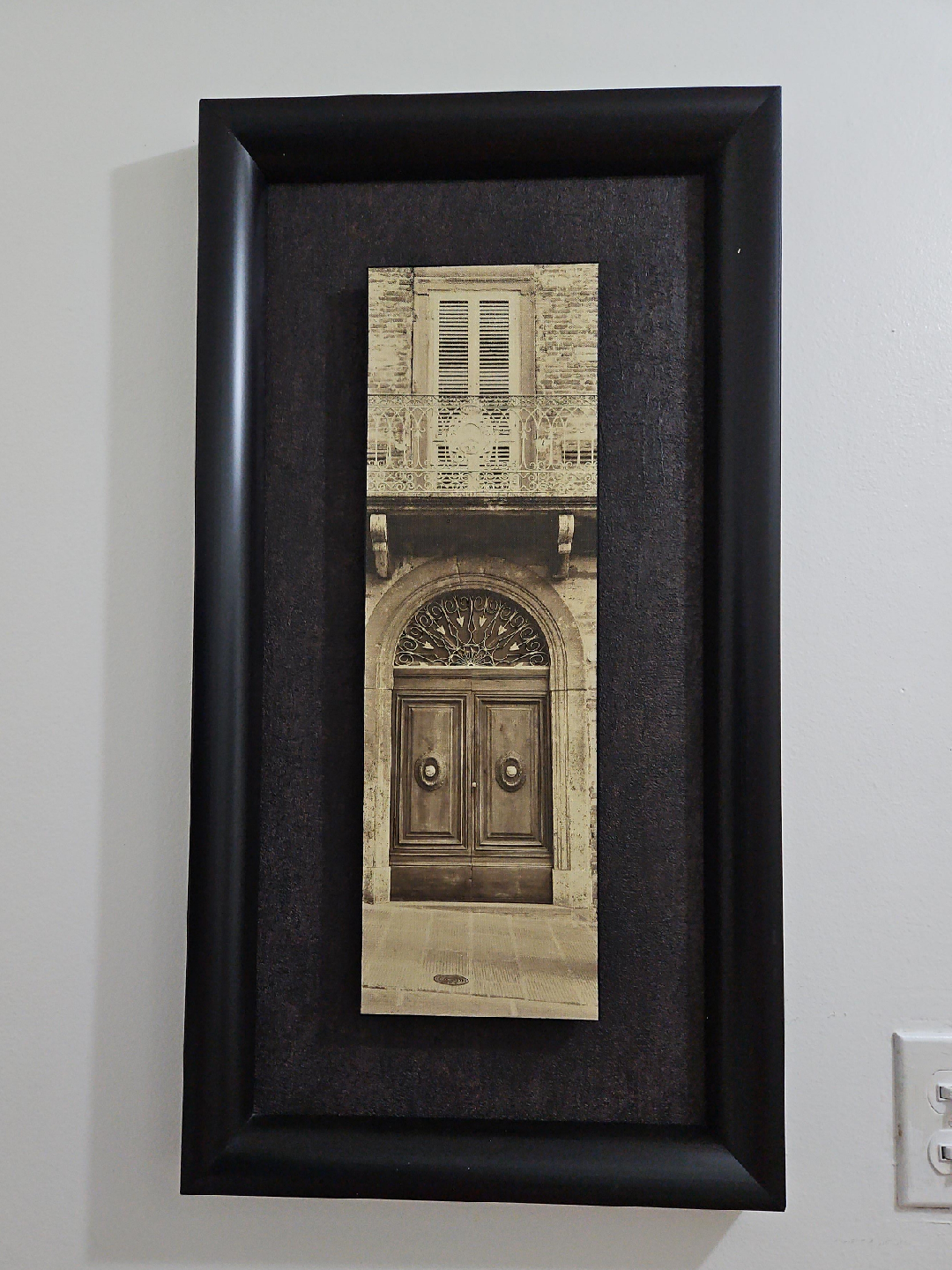 Framed Print - Door and Balcony thumbnail