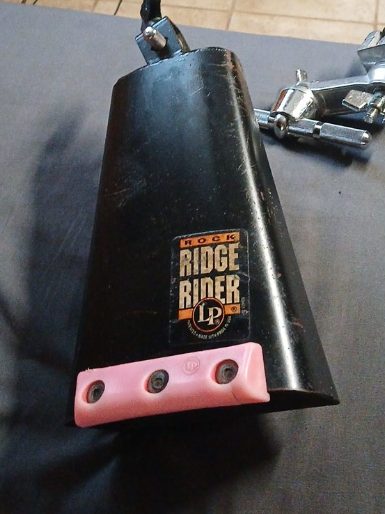 LP Rock Ridge Rider Cowbell with Mount thumbnail