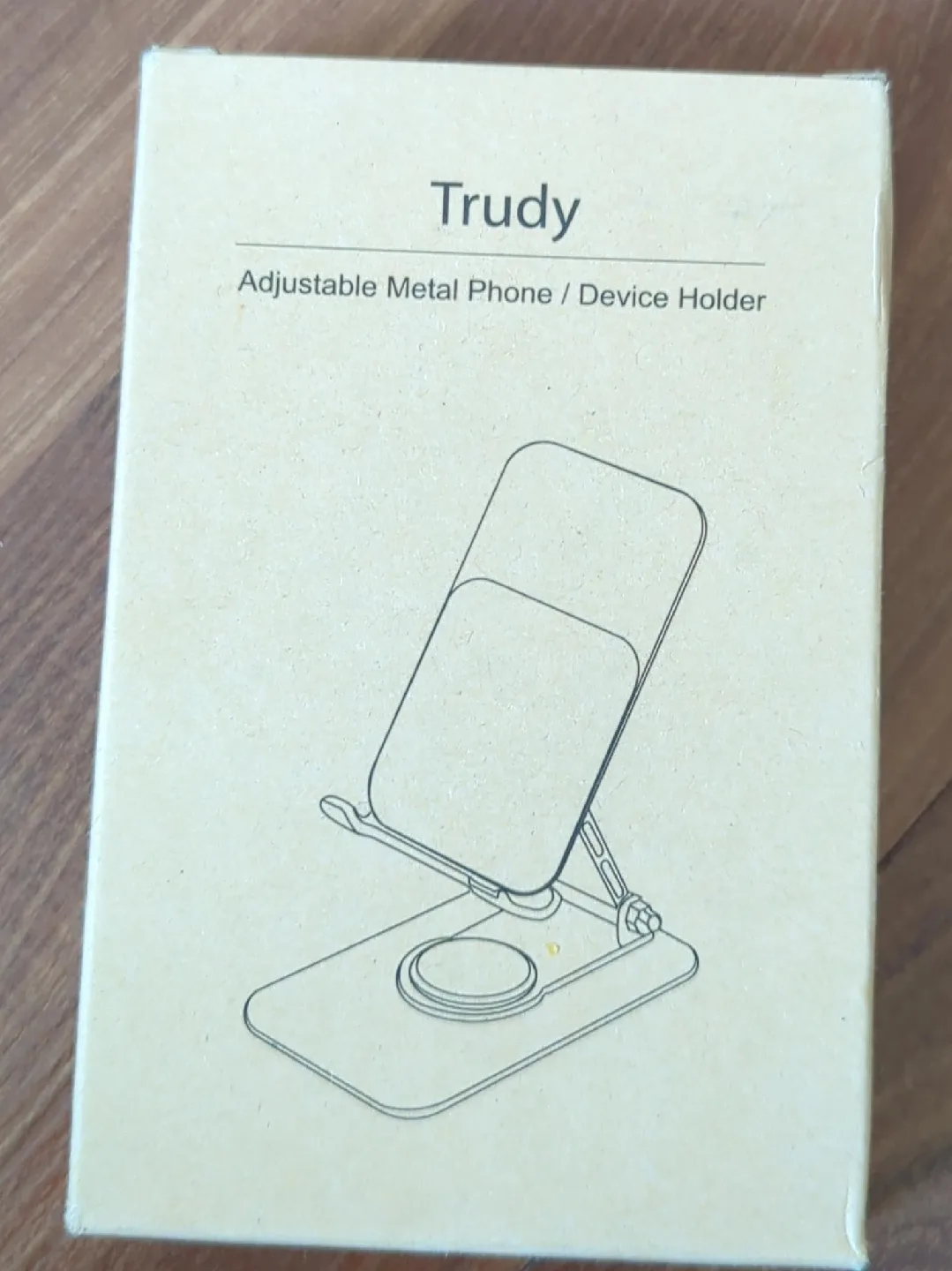Trudy Adjustable Metal Phone/Device Holder
