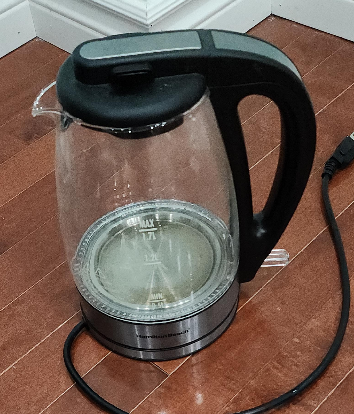 Hamilton Beach 1.7L Glass Electric Kettle