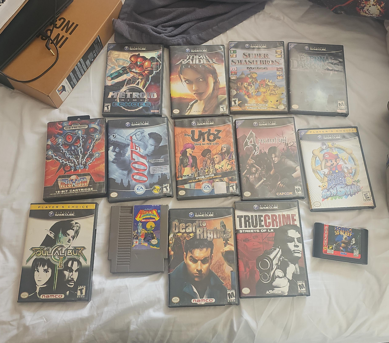 Nintendo Gamecube & Sega Genesis Games Lot thumbnail