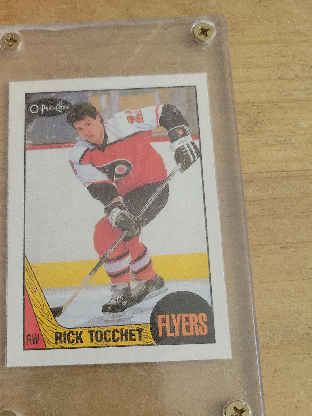 Rick Tocchet Flyers O-Pee-Chee Hockey Card thumbnail