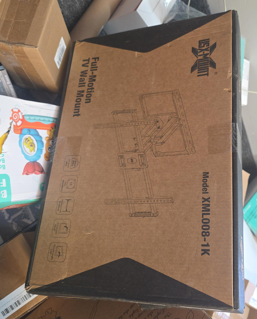 USX-MOUNT Full-Motion TV Wall Mount XML008-1K thumbnail