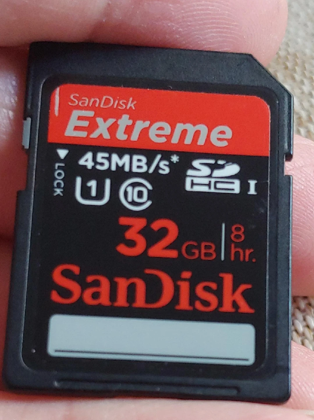 ScanDisk EXTREME 32G SDHC-I memory card thumbnail