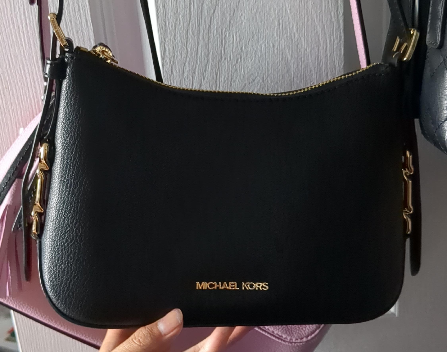 Michael Kors Black Leather Shoulder Bag - photo 3