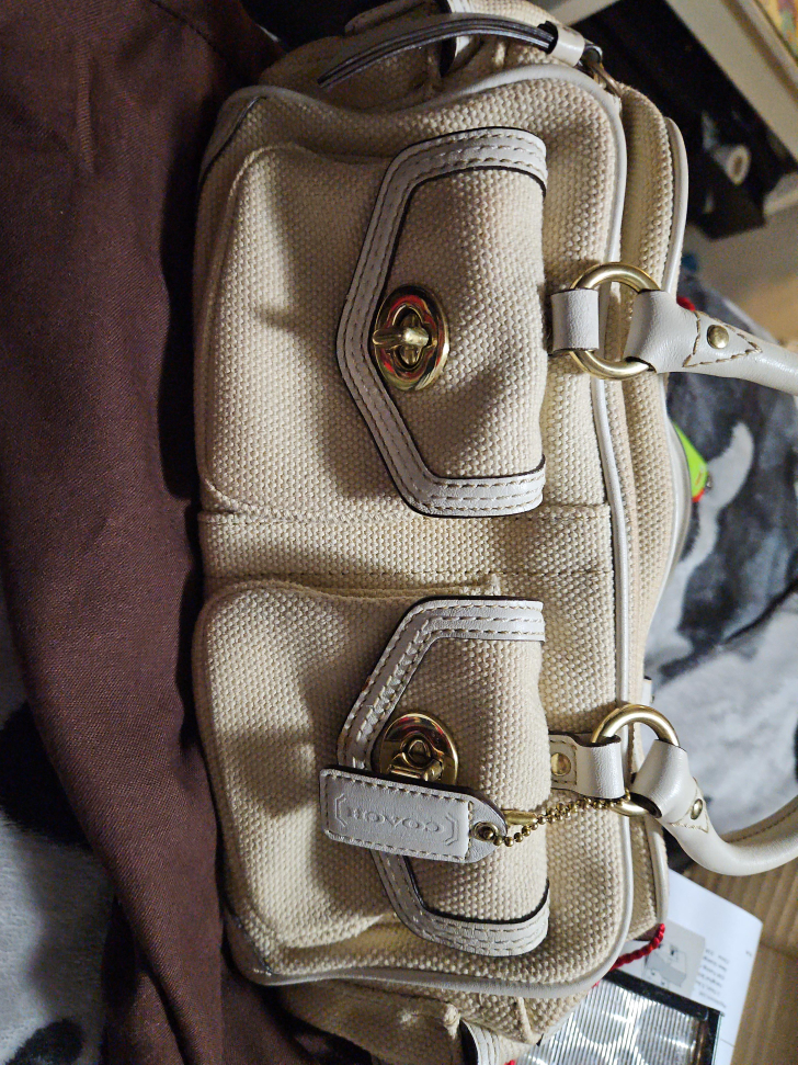 Coach Satchel Bag - Ivory - photo 2