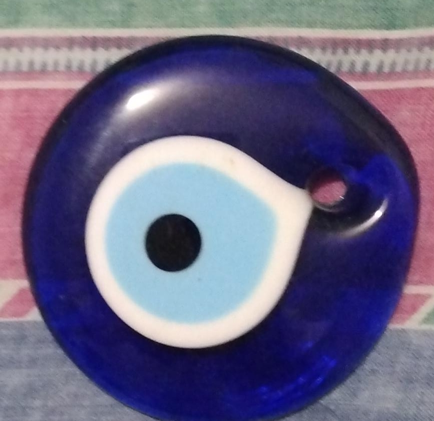 Blue Evil Eye Pendant thumbnail