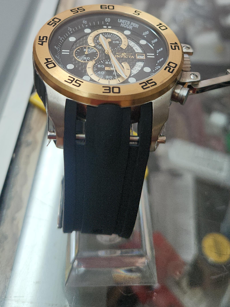 Invicta Watch - Gold & Black thumbnail
