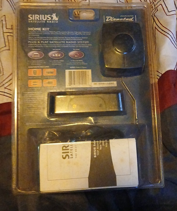 Sirius Satellite Radio Home Kit - New in Package!