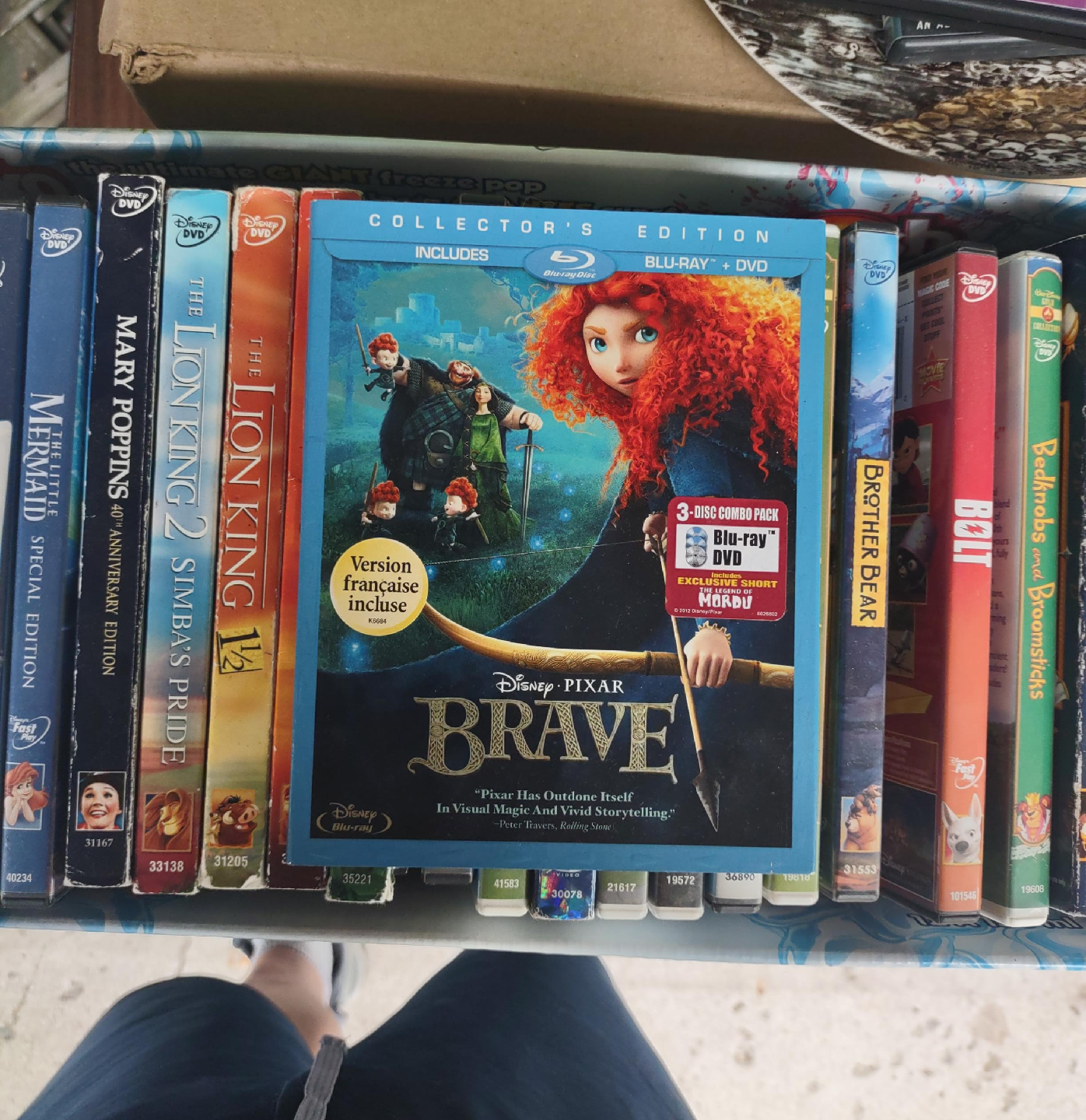 Disney Pixar Brave Blu-ray + DVD