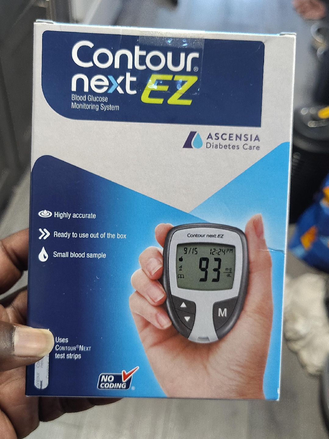 Contour Next EZ Blood Glucose Monitoring System thumbnail
