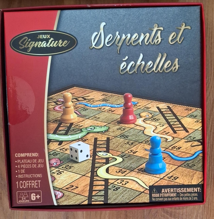 Signature Games Snakes & Ladders Board Game image indicator(3)