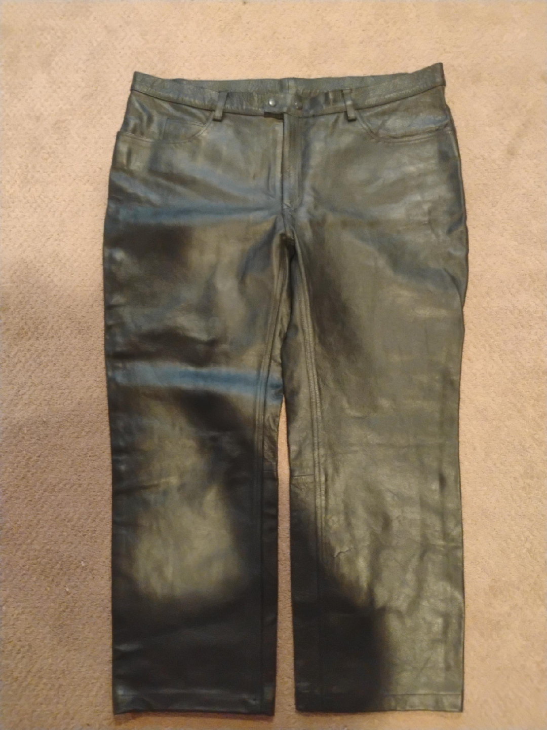 Leather Pants Size 46 thumbnail