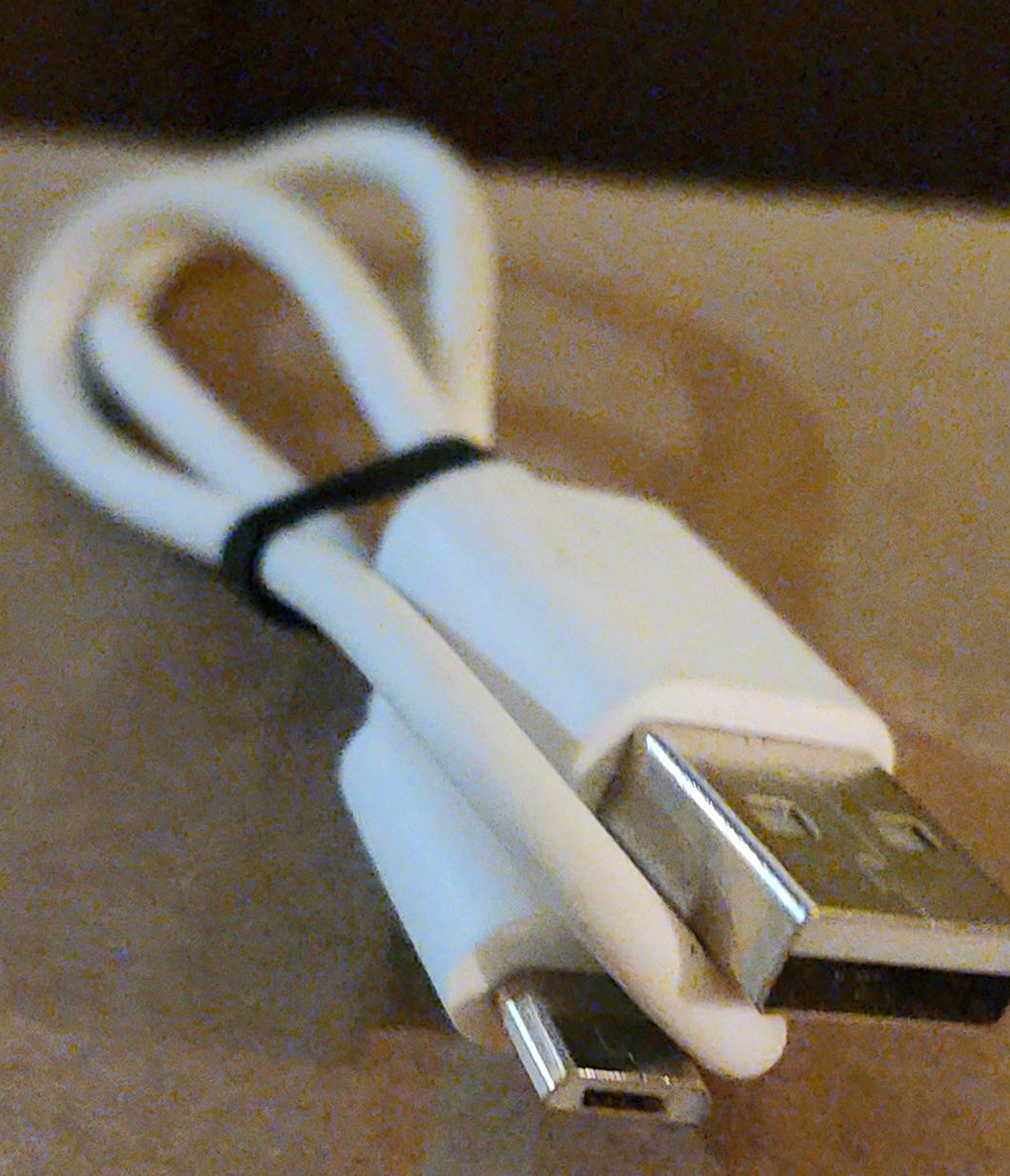 USB to Micro USB Cable - White thumbnail