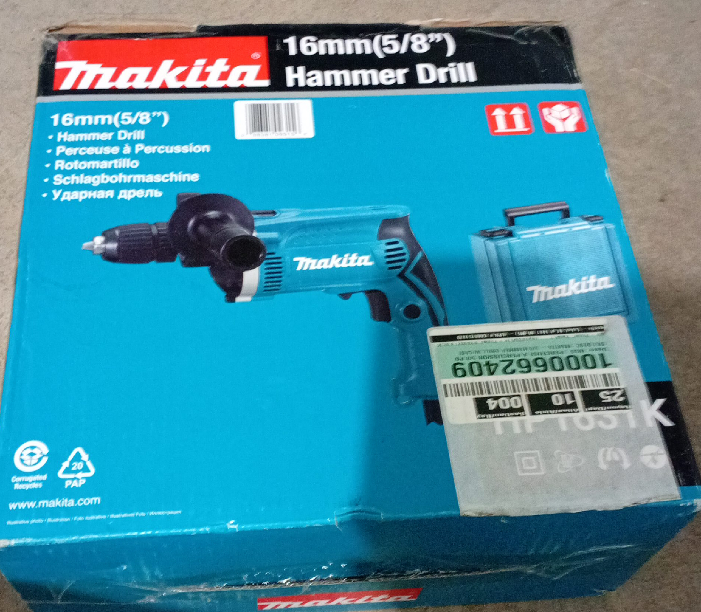 Makita 16mm (5/8") Hammer Drill thumbnail