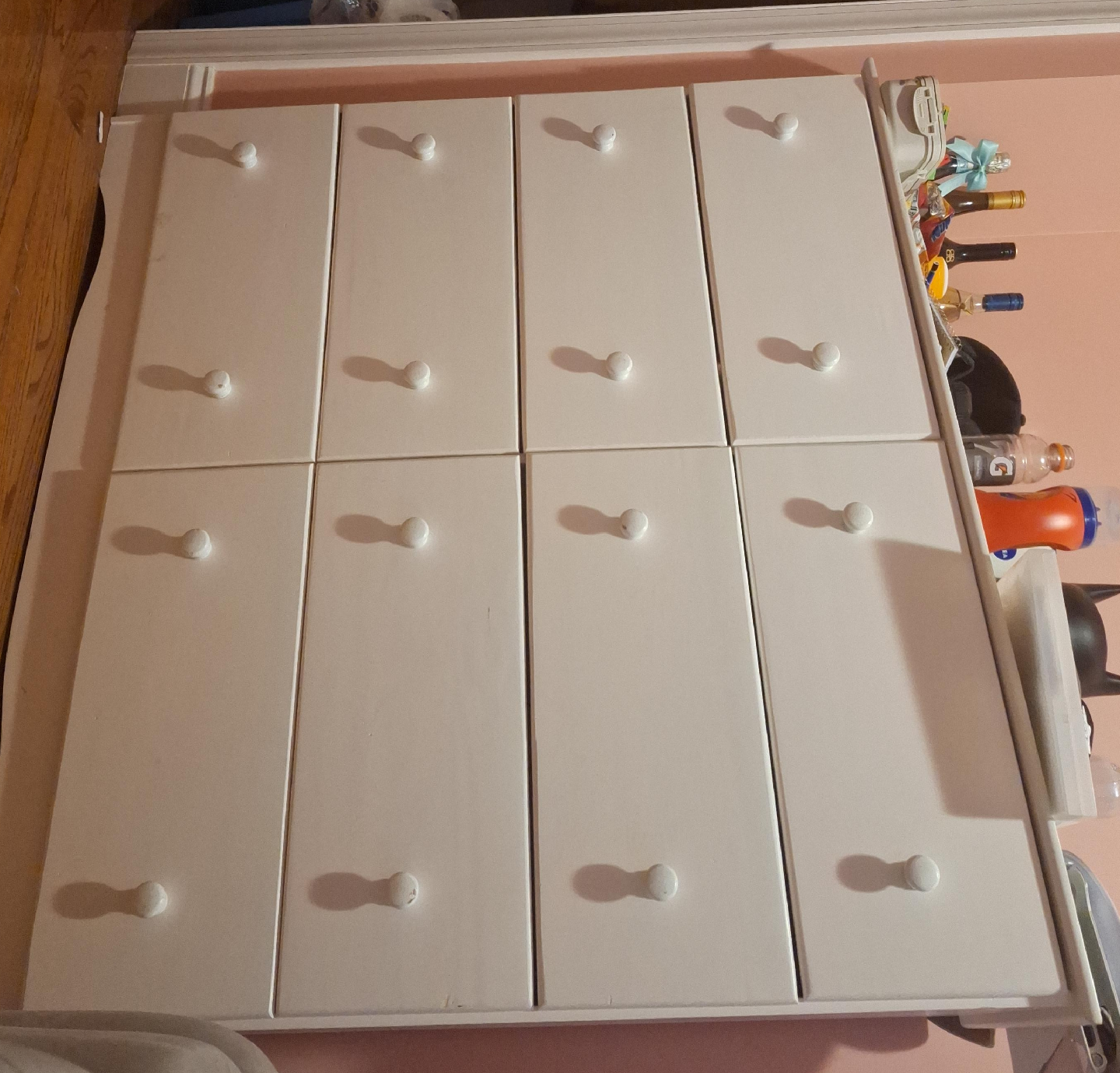 White Dresser with 10 Drawers