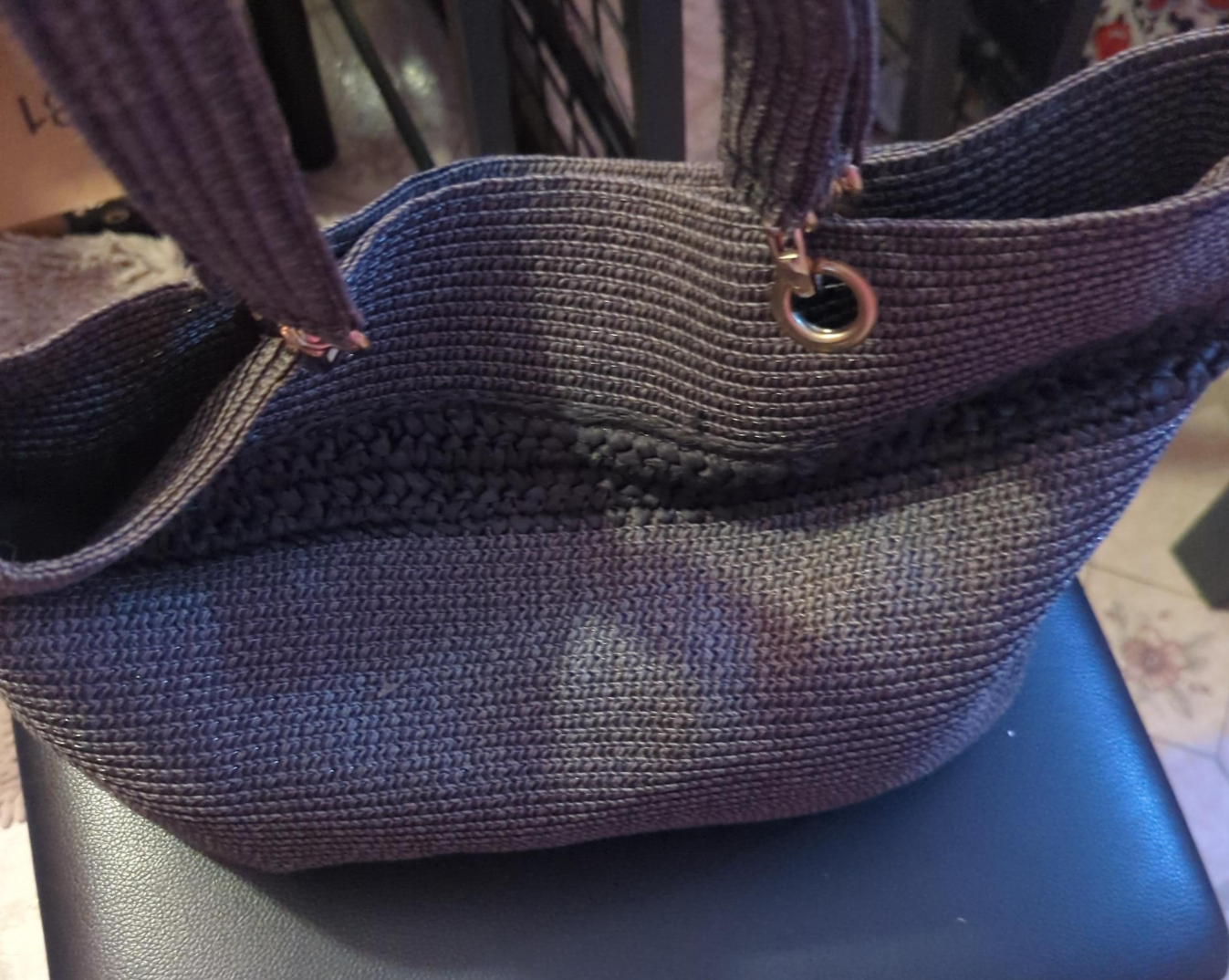 Handmade Woven Tote Bag thumbnail