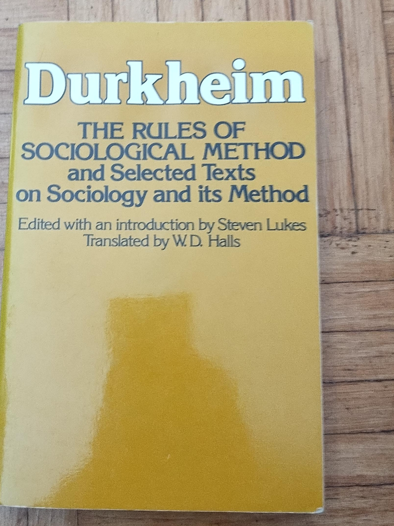 Durkheim: The Rules of Sociological Method thumbnail