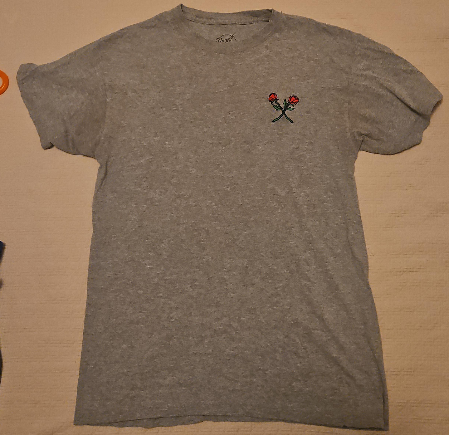 Neon Riot Grey T-Shirt - Size Small thumbnail