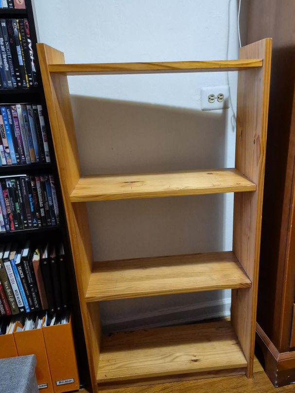 Wooden Bookshelf thumbnail