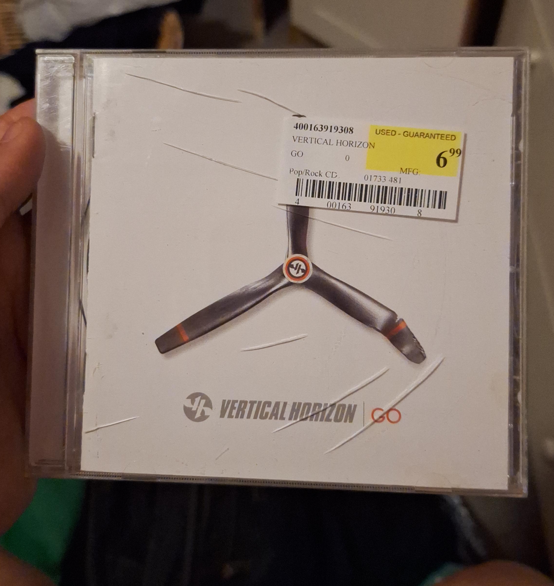Vertical Horizon - Go CD thumbnail