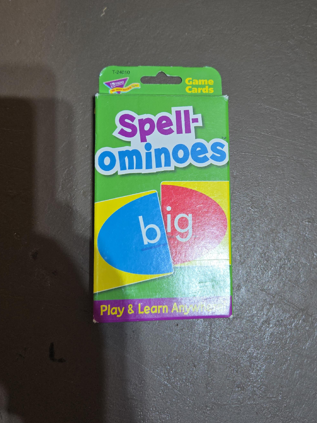 Trend Spell-Ominoes Game Cards