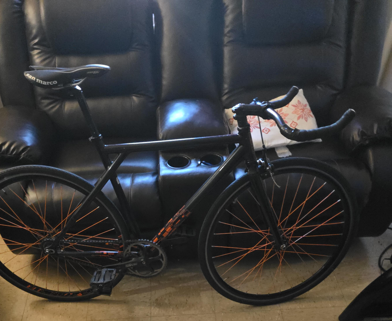San Marco Saddle Black Bike