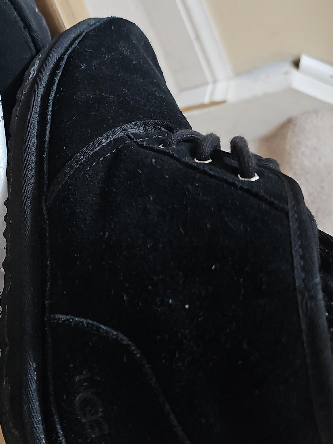 UGG Neumel Chukka Boots - Black - Size 5 thumbnail