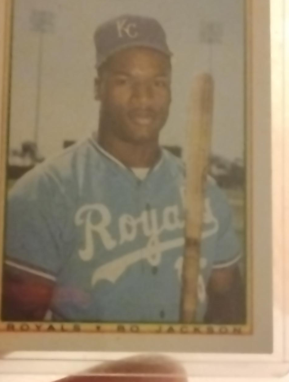 Bo Jackson Royals Baseball Card thumbnail