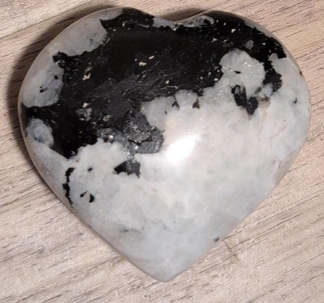 Heart-Shaped Moonstone